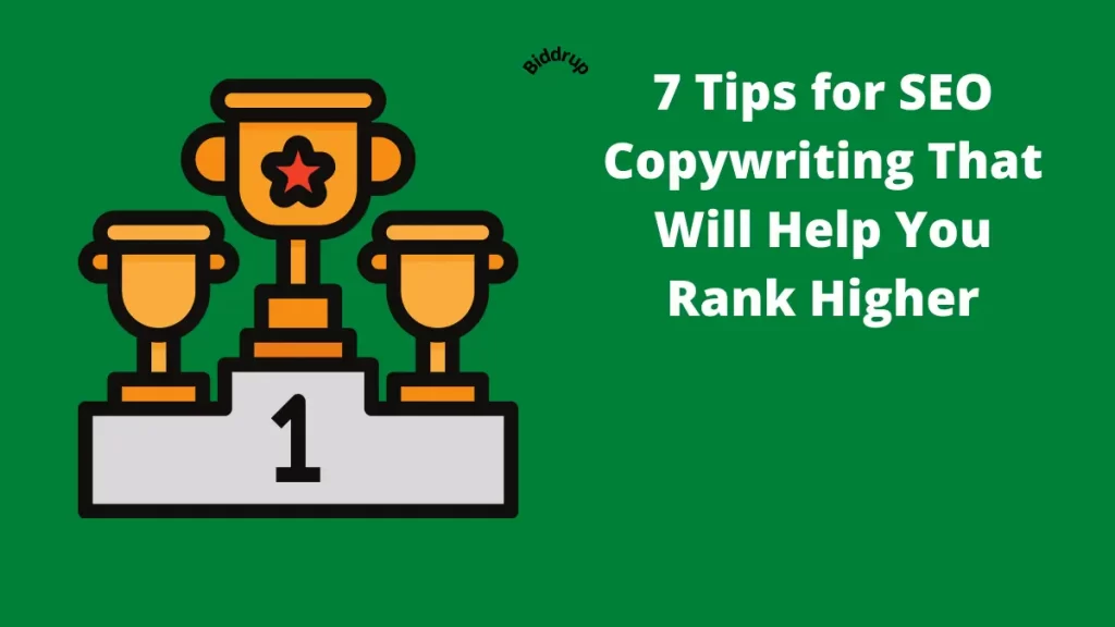 7 Tips for SEO Copywriting That Will Help You Rank Higher