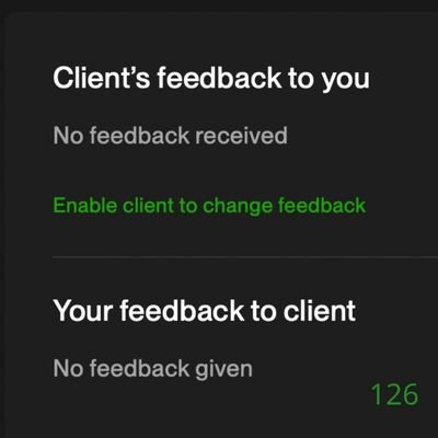 126 Biddrup Mallick Upwork Project Feedback