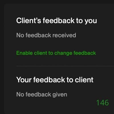 146 Biddrup Mallick Upwork Project Feedback