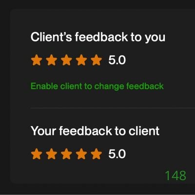 148 Biddrup Mallick Upwork Project Feedback