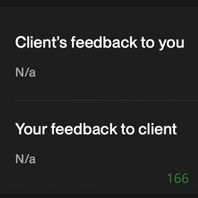 166 Biddrup Mallick Upwork Project Feedback