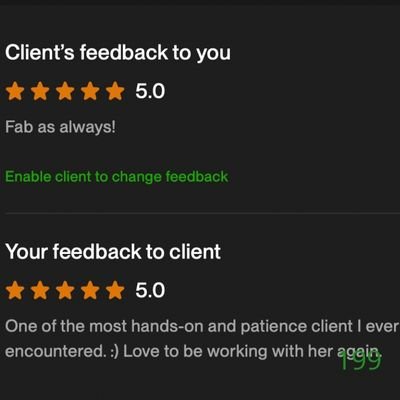 199 Biddrup Mallick Upwork Project Feedback