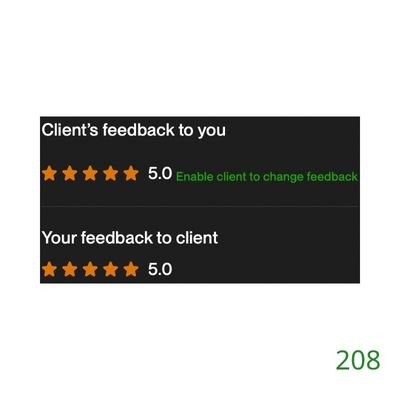 208 Biddrup Mallick Upwork Project Feedback