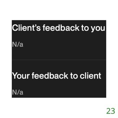 23 Biddrup Mallick Upwork Project Feedback