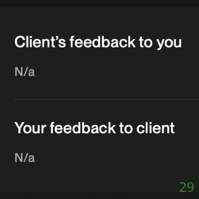 29 Biddrup Mallick Upwork Project Feedback