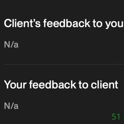 51 Biddrup Mallick Upwork Project Feedback