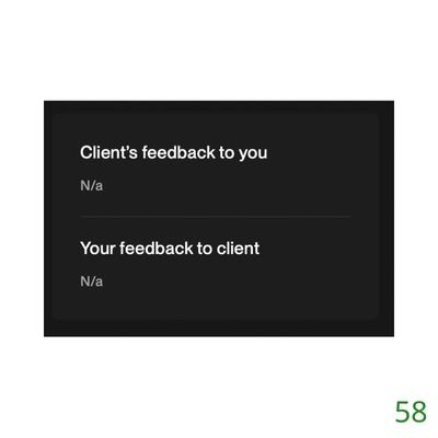 58 Biddrup Mallick Upwork Project Feedback